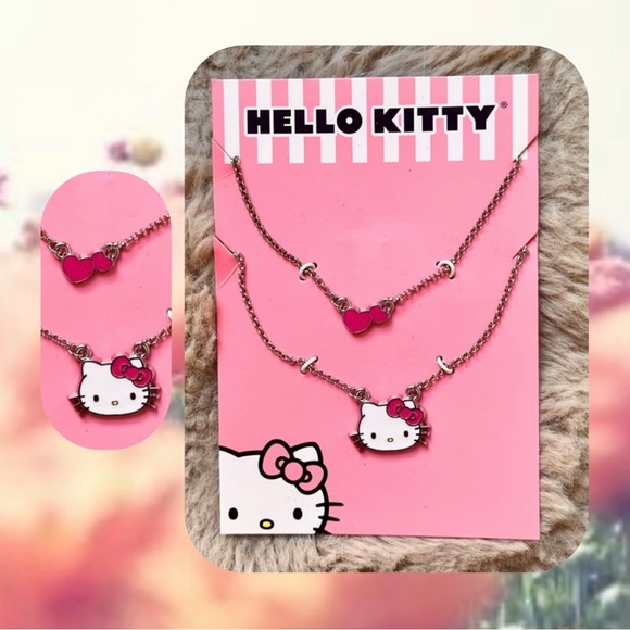 (women’s) 🏷️🆕🎉 hello kitty sanrio necklace set - Picture 3 of 12